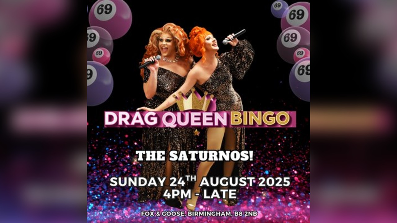 The Saturnos - Bank Holiday Bonkers Drag Bingo