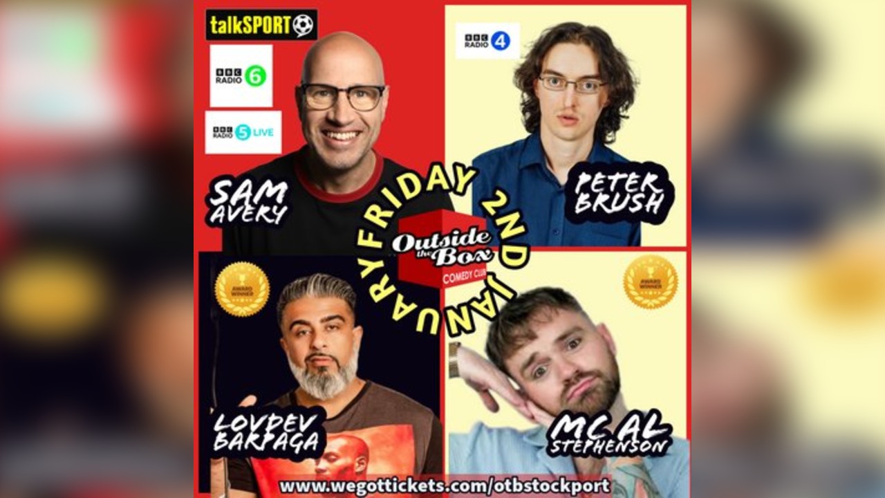 Live Comedy - Friday 2nd January