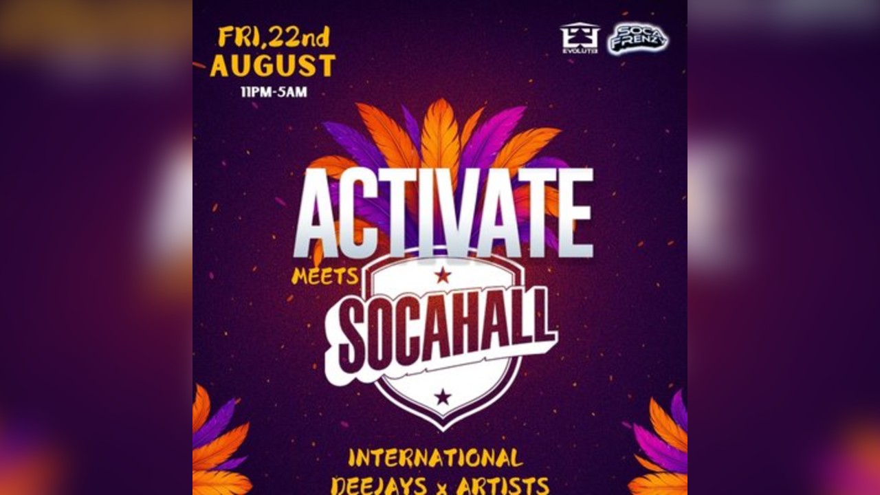 Activate Meets SocaHall - Notting Hill Carnival Starter 2025