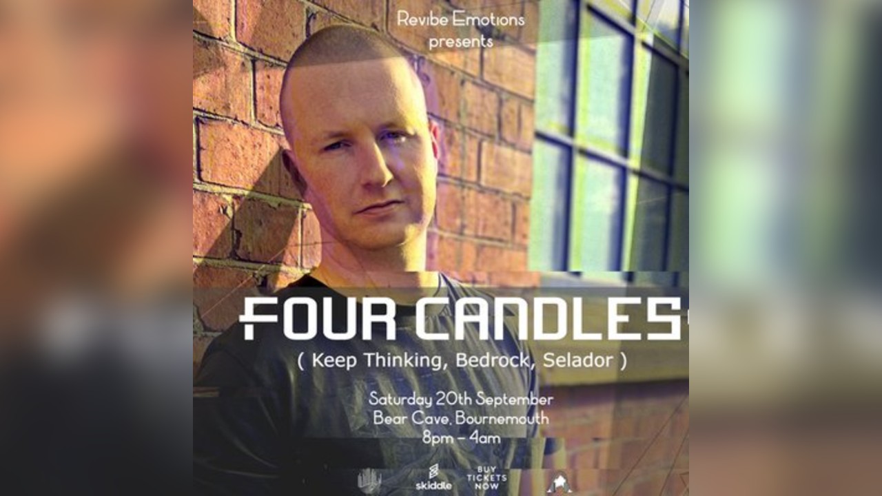 Revibe Emotions - Four Candles @ Bear Cave, Bournemouth