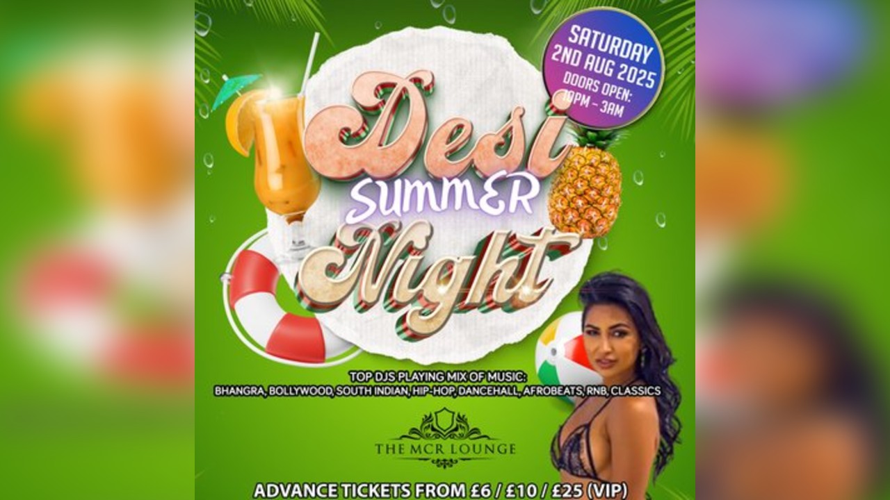 Manchester Desi Saturday Night