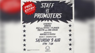 Staff Vs Promoter - Free Entry*