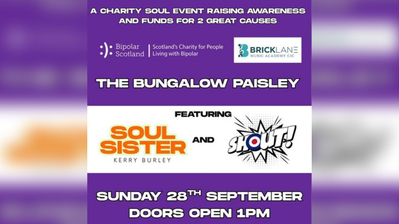 Soul Sister and Shout Charity Event