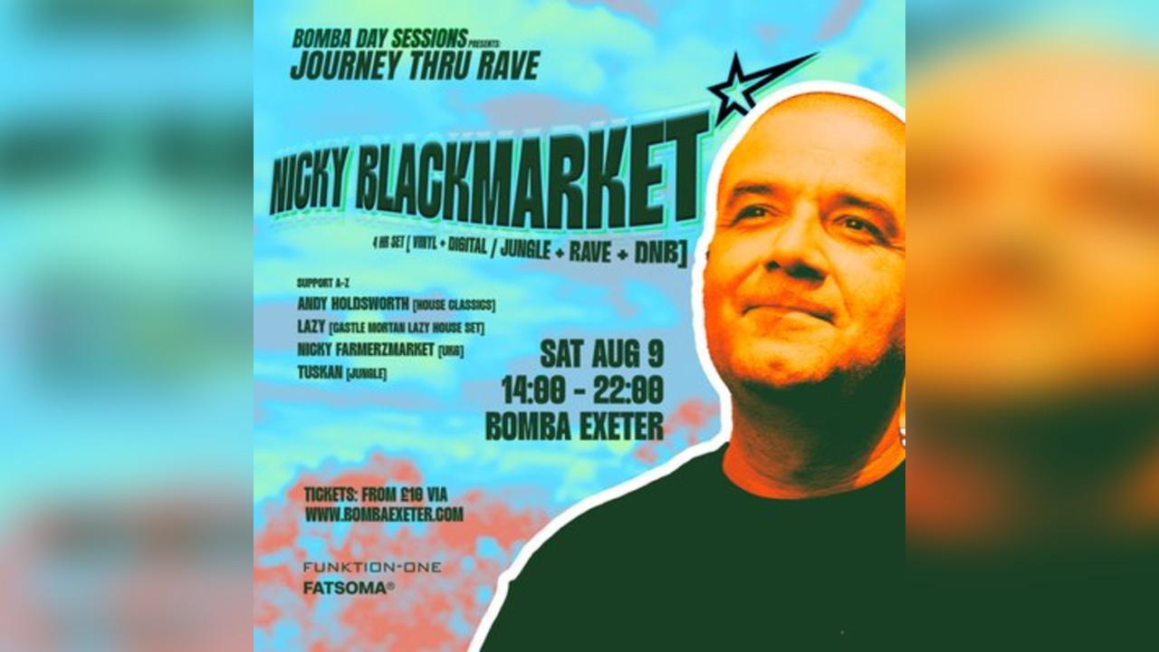 Nicky Blackmarket (4hr Set) - Day Party Journey Thru Rave
