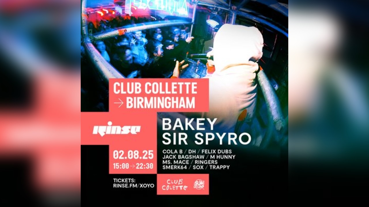 Rinse FM x Sum Cellar: BAKEY + SIR SPYRO