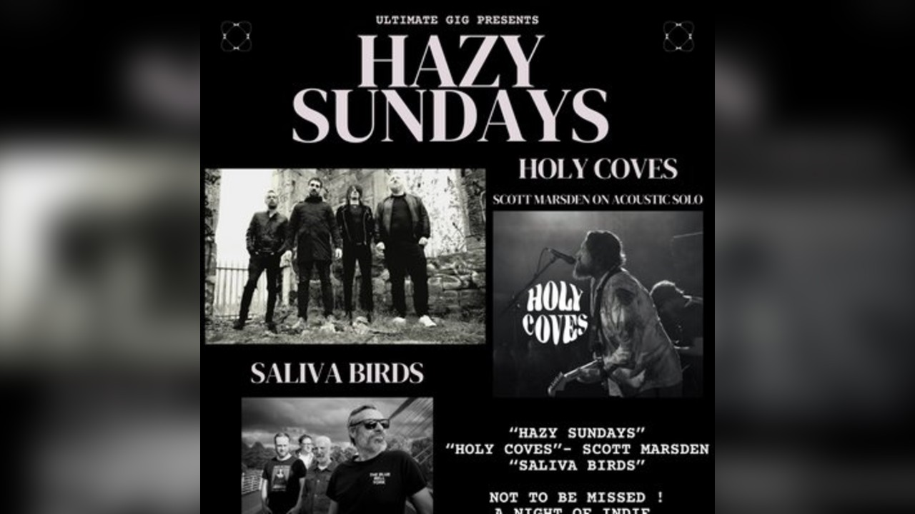 'Hazy Sundays' - 'Holy Coves' Scott Marsden and 'Saliva Birds'