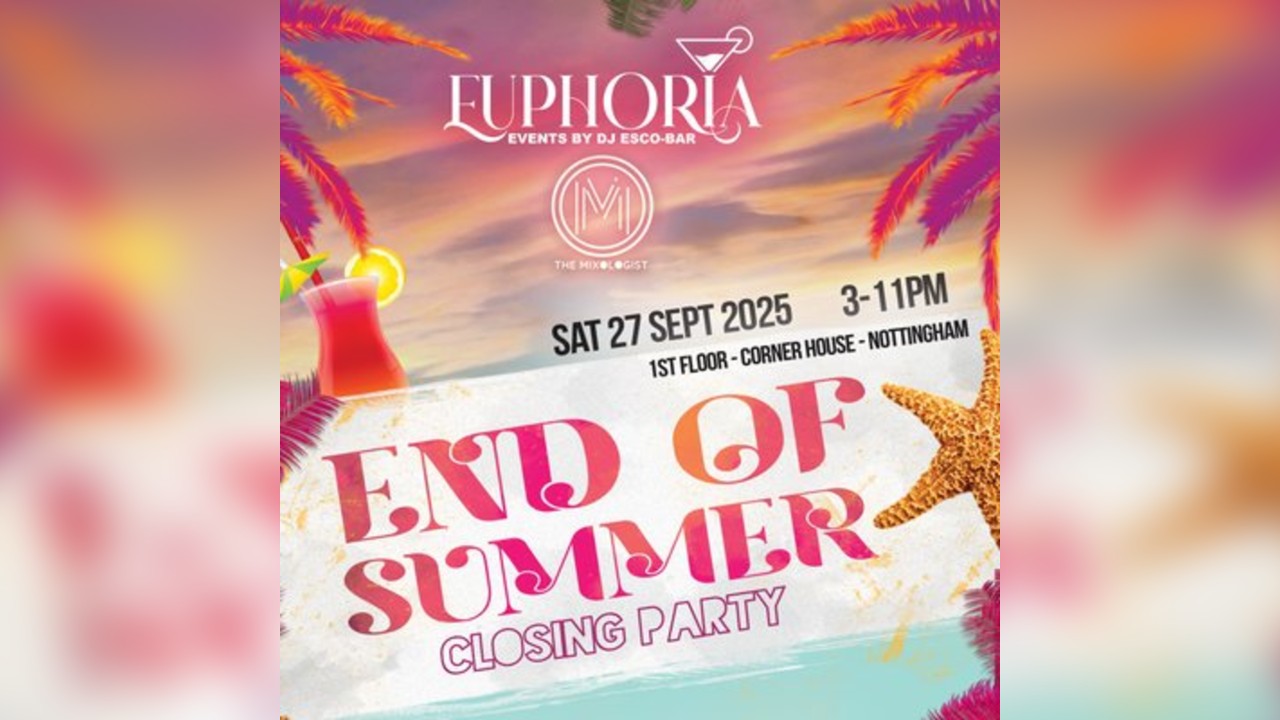 Euphoria X Mixologist End Of Summer Closing Party