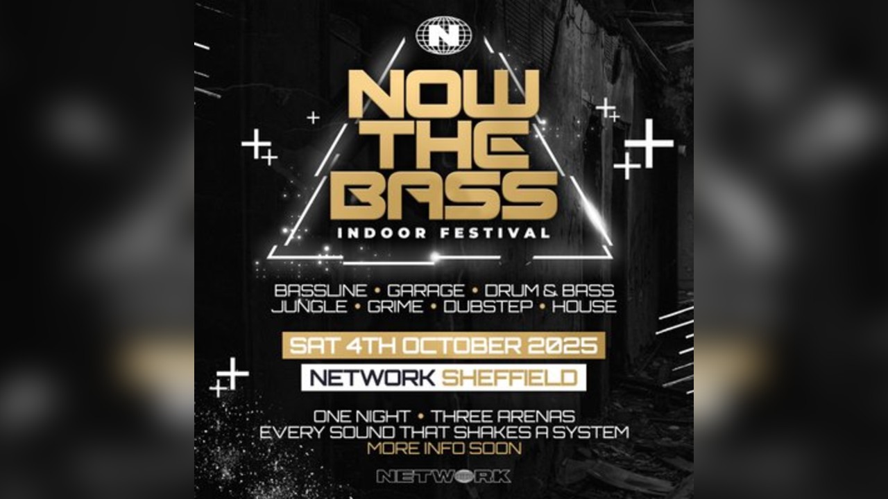 NOW THE BASS Indoor Festival 4th Oct