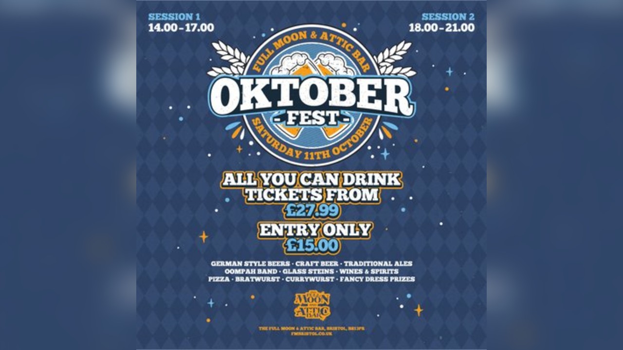 Oktoberfest - All You Can Drink Beer Festival | Bristol