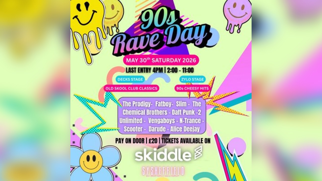 90s Rooftop Day Rave