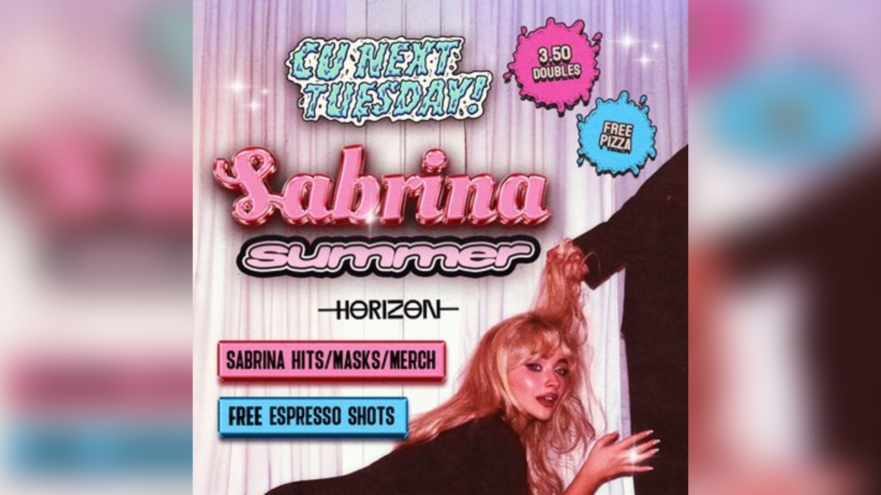 CU NEXT TUESDAY | SABRINA Summer | 02/09/2025
