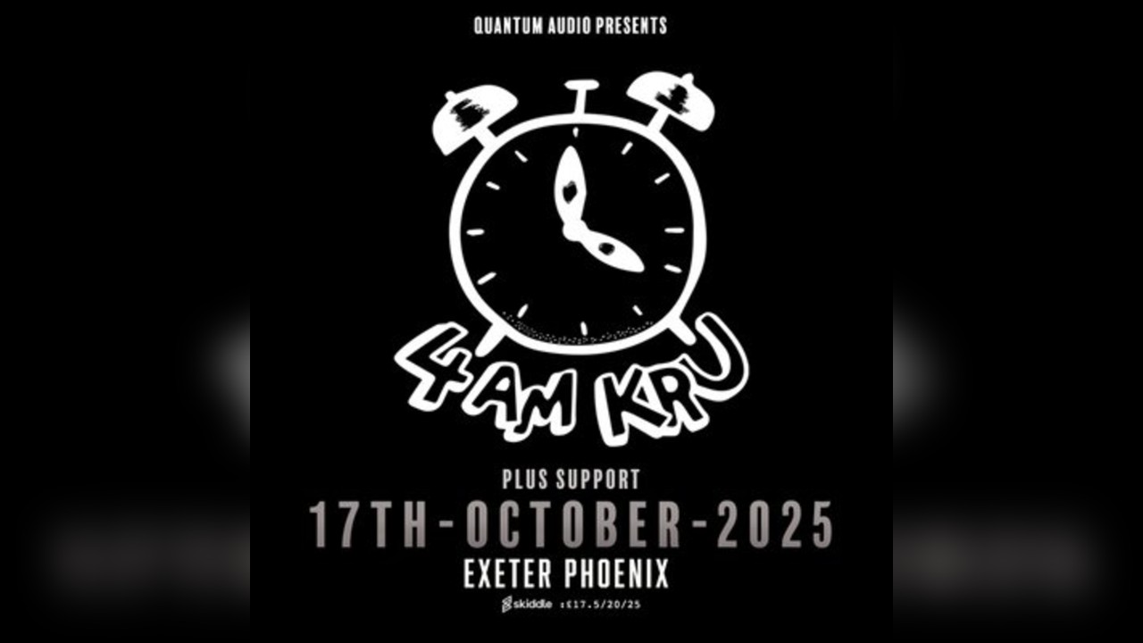 Quantum Audio Presents: 4AM KRU + SUPPORT