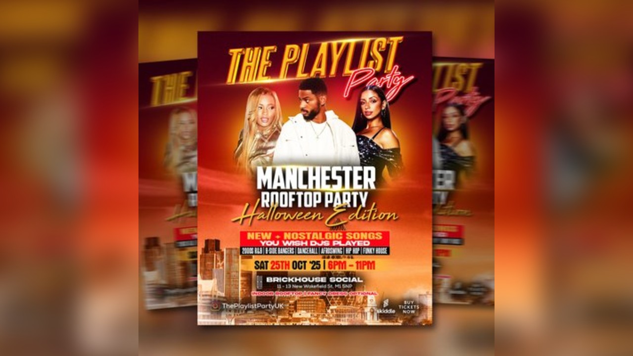 Manchester Rooftop Halloween Day Party