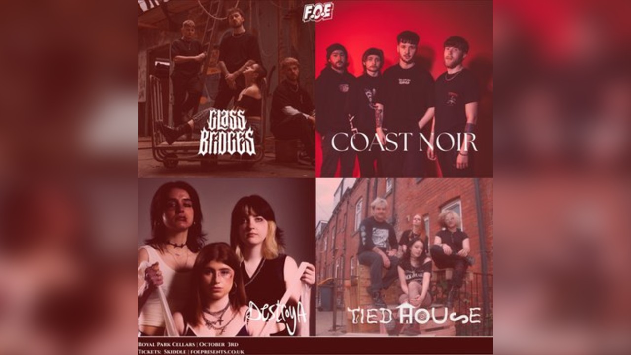 Glass Bridges // Coast Noir // Destroya // Tied House