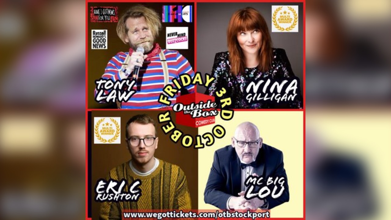 Live Comedy - Friday 3rd October
