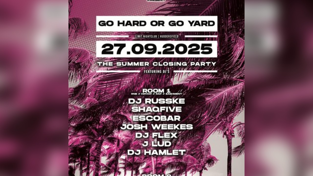 Dj Smallz and bun and cheese - go hard or go yard