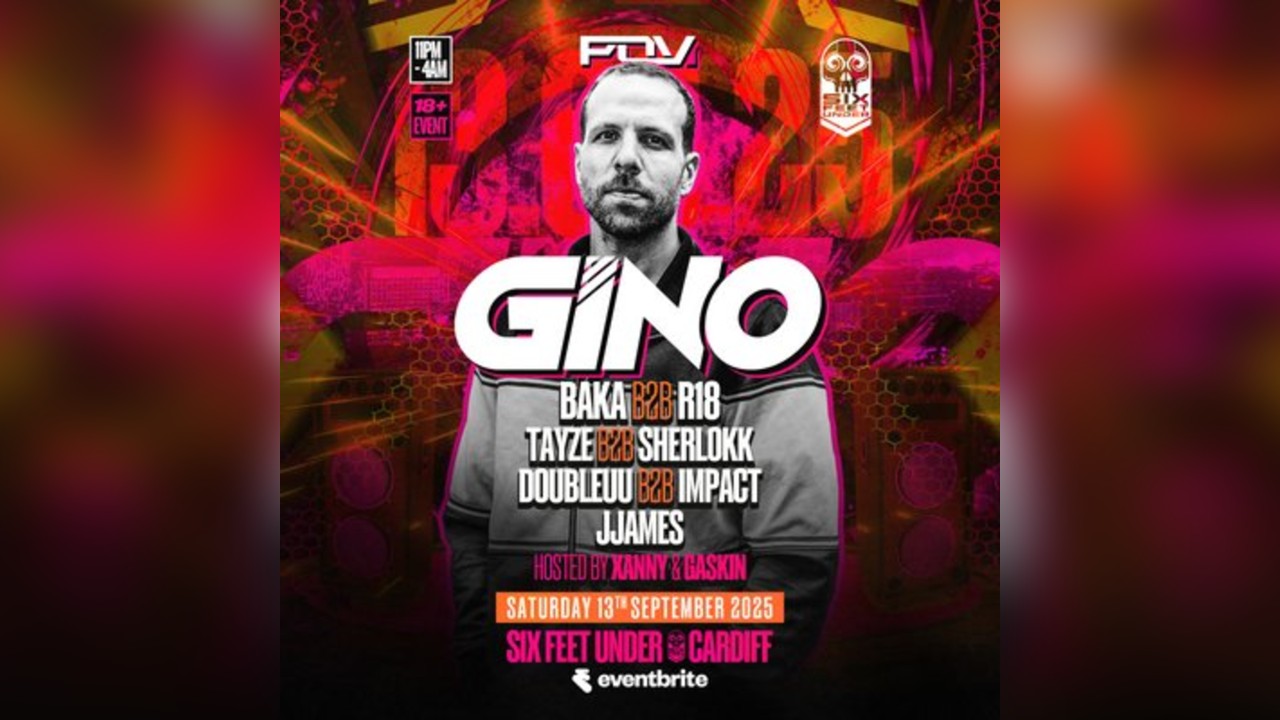 POV Audio X BunkHouse Presents: GINO @ Six Feet Under