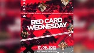 FRESHERS Wednesday | Red Card Wednesday