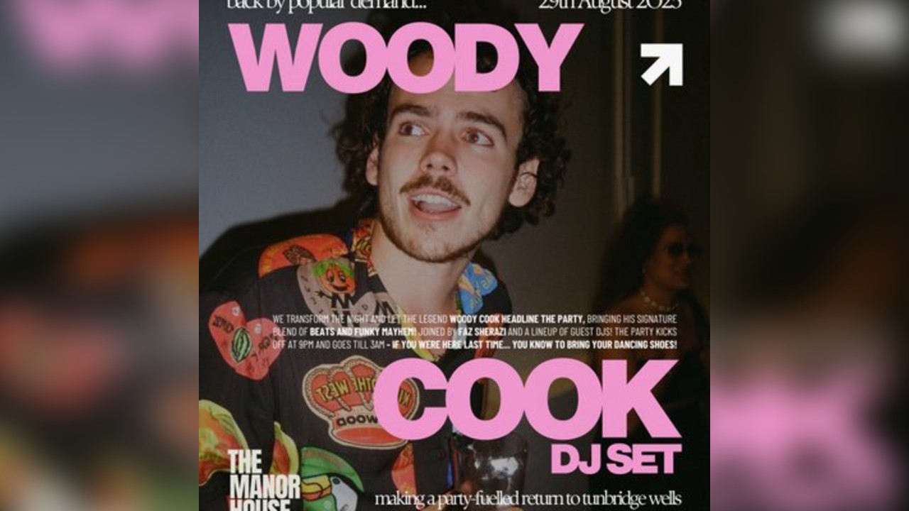 Special Guest DJ Set: Woody Cook