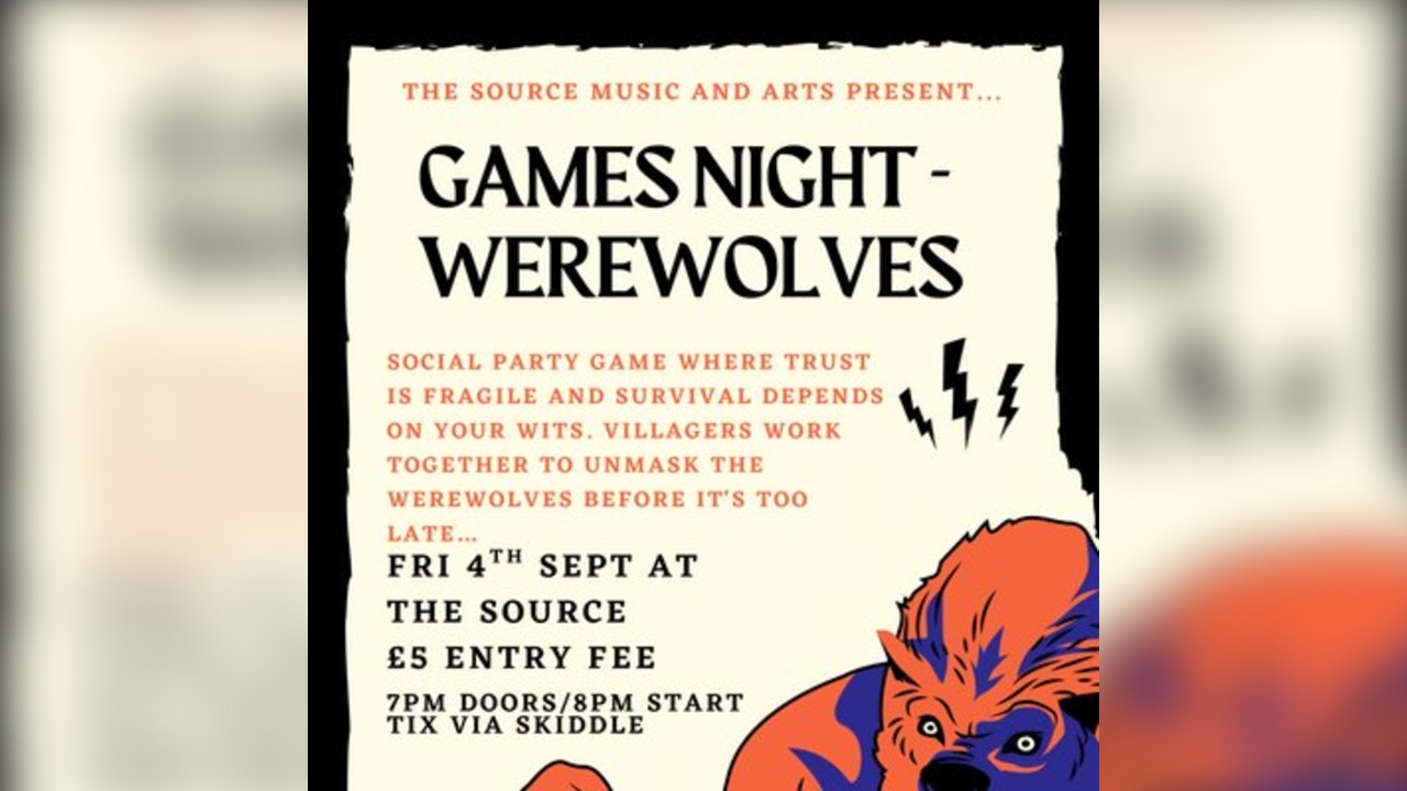 WEREWOLVES Games Night