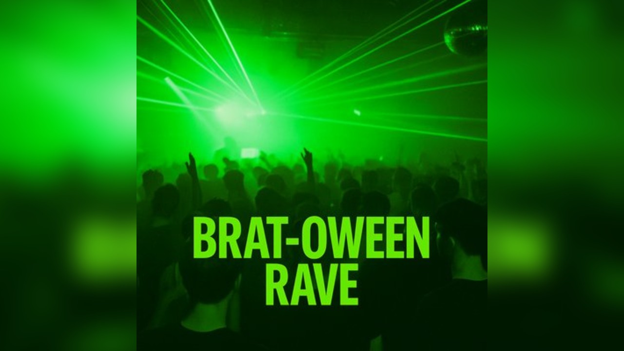 Brat-oween Rave at 93 Feet East // Halloween Brat Party 2025