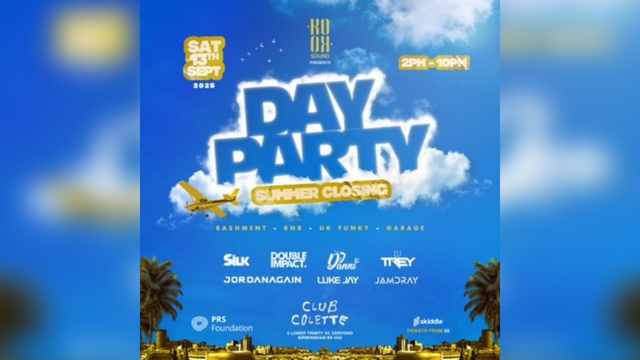 Koko Sounds Presents: DAY PARTY - Summer Closing