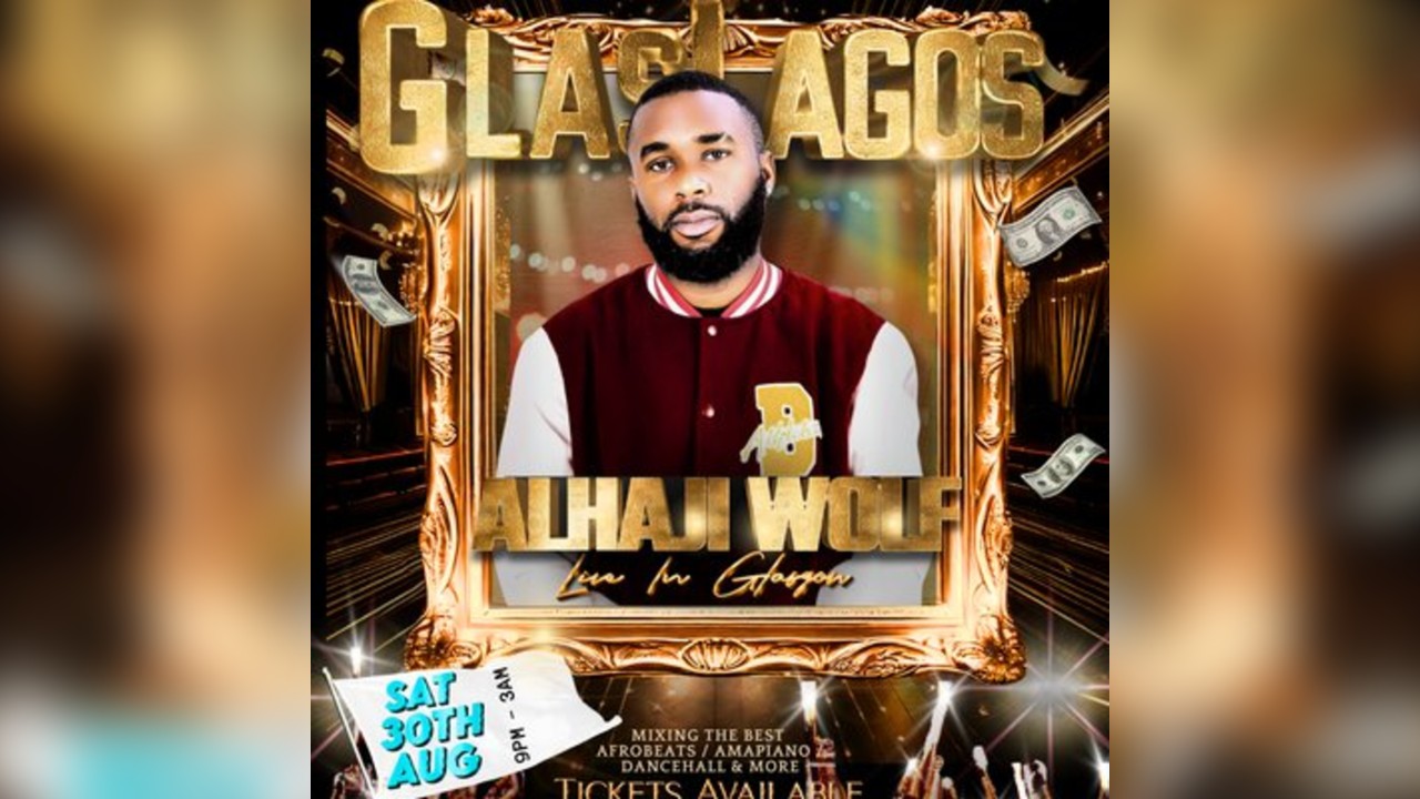 GLASLAGOS feat ALHAJI WOLF: Live in Glasgow