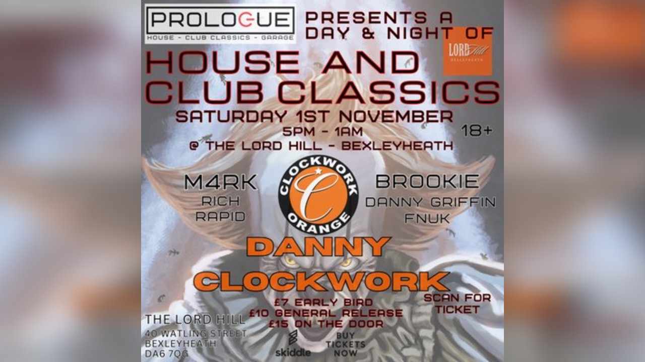 Prologue Presents a Day and Night of House and Club Classics