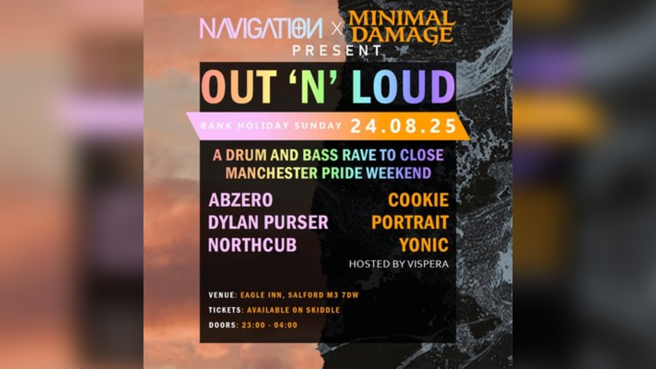 'Out N Loud' - Drum & Bass PRIDE - Minimal Damage X Navigation