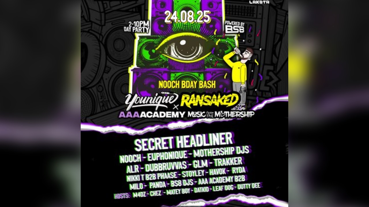 Younique x Ransaked Records: Nooch Birthday Bash