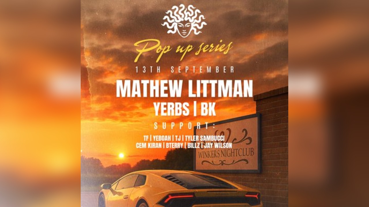 Pop up series with;MATT LITTMAN,YERBS and BK