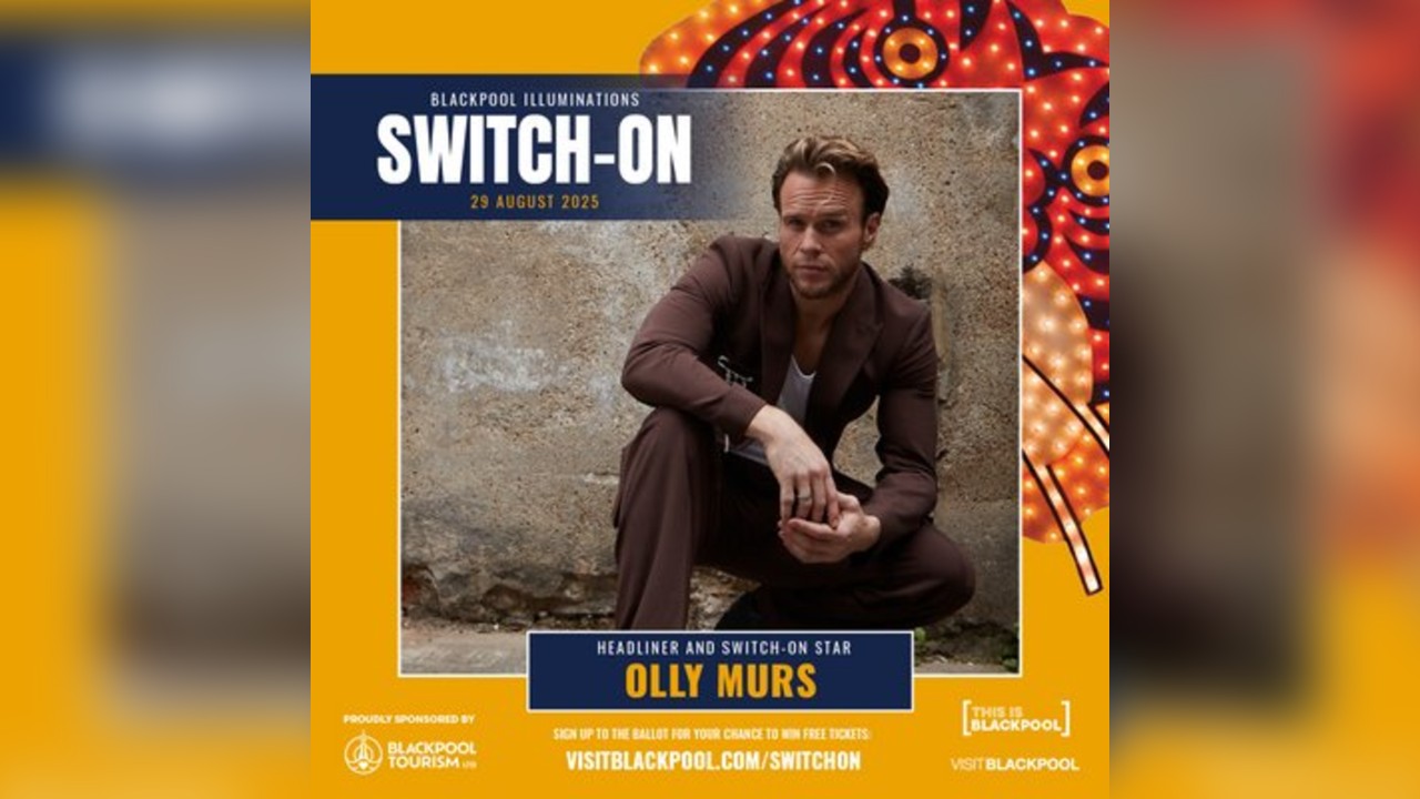 Blackpool Illuminations Switch-On with Olly Murs