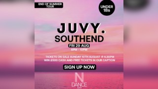 JUVY Under 18s - EndOfSummerTour - Fri 29 Aug - Southend