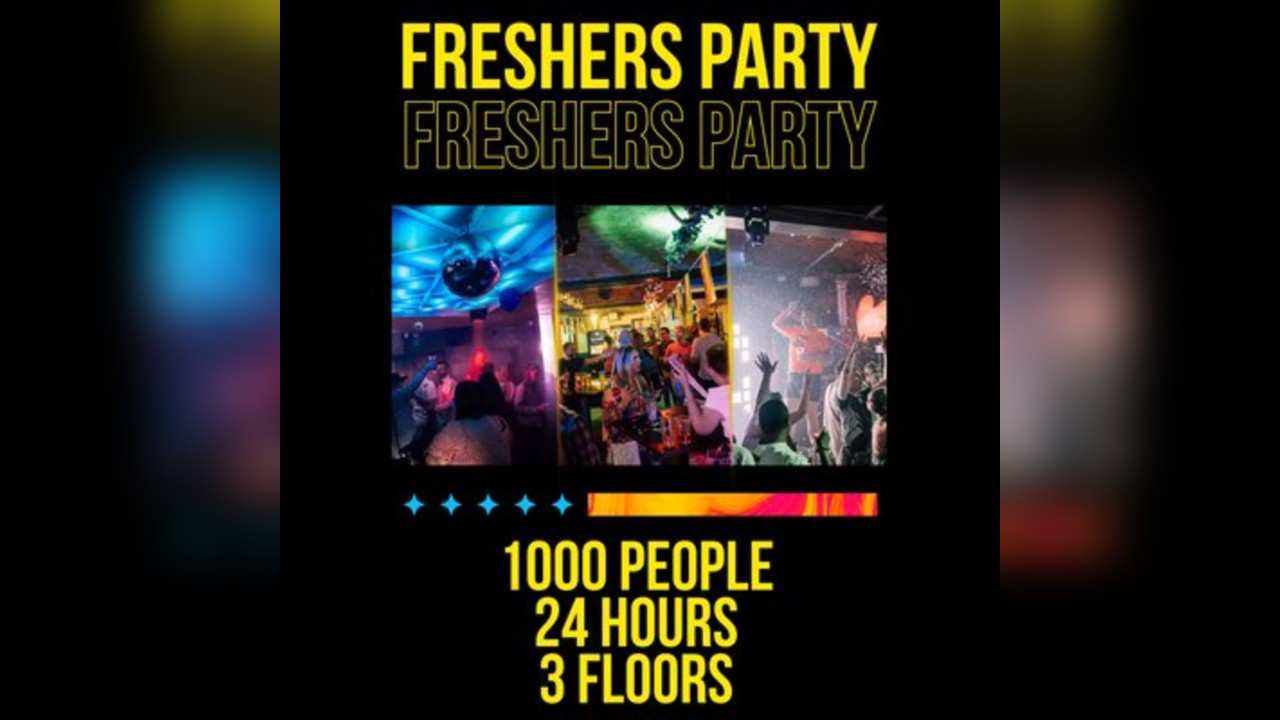 LIVERPOOL FRESHERS WEEK hosted in 3-floor nightclub