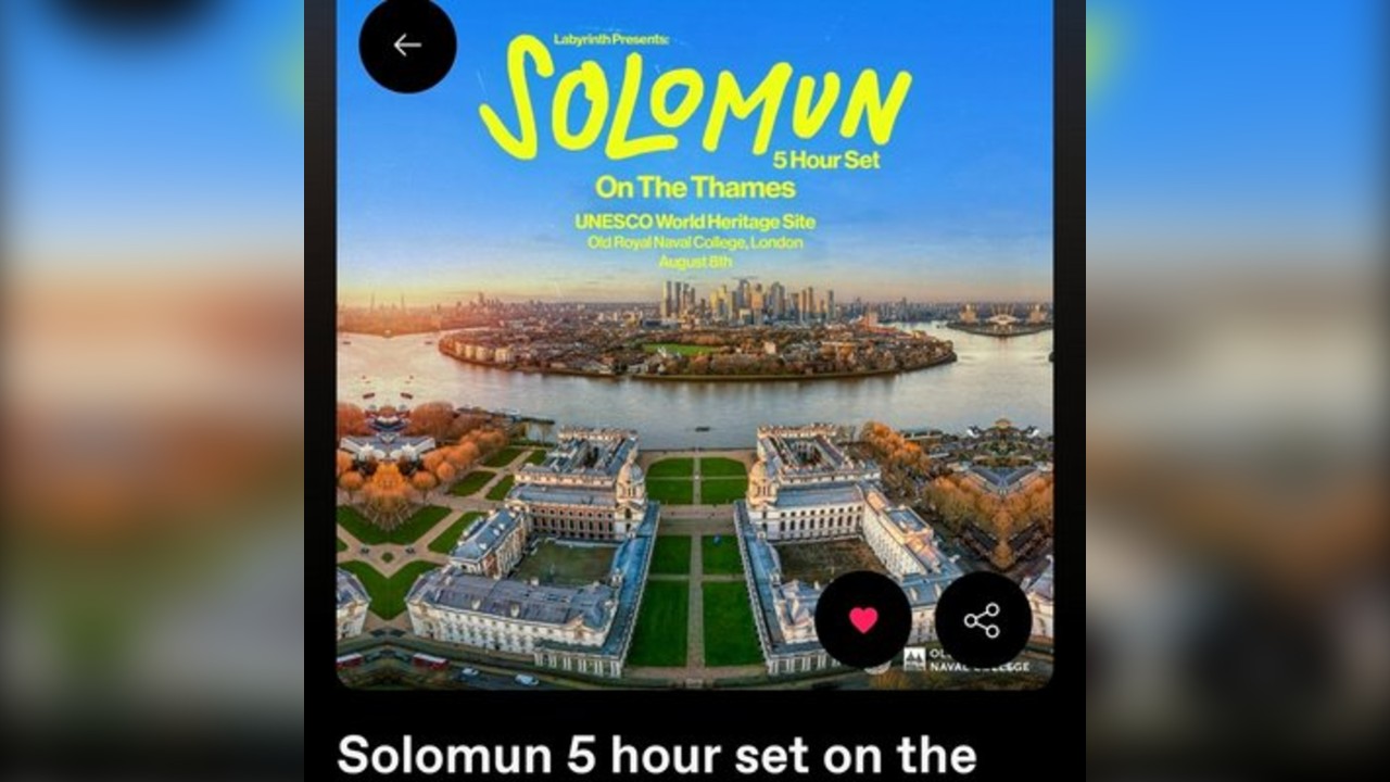 Solomon at the Old Naval College, Greenwich, London
