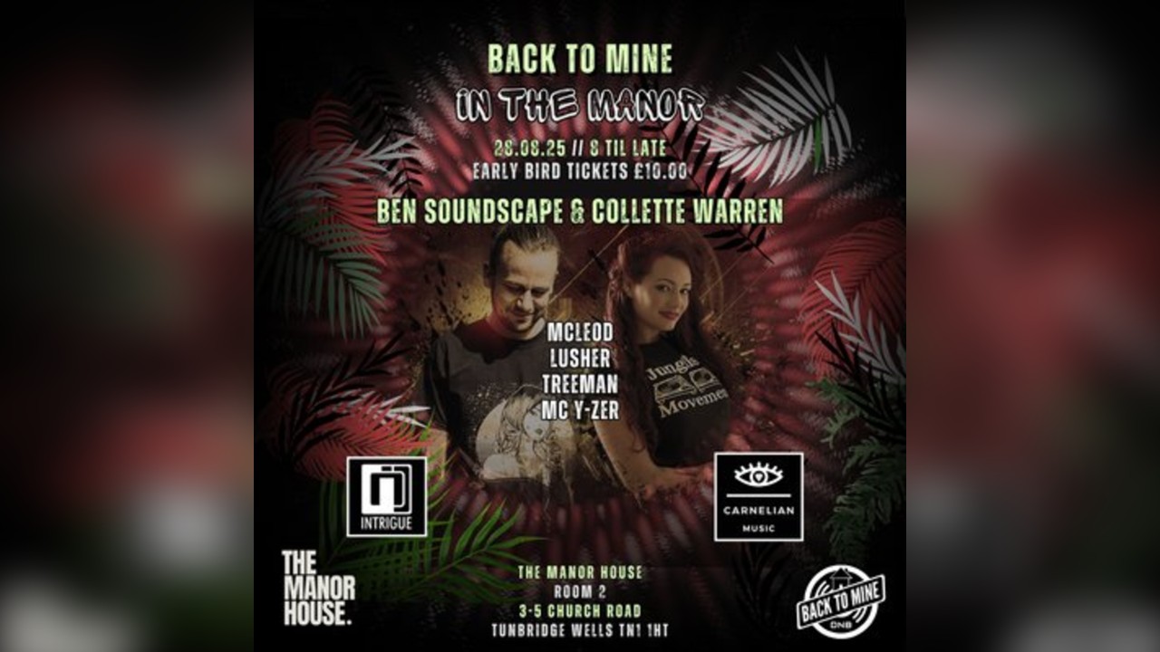 Ben Soundscape & Collette Warren in The Manor | Room 2 Takeover