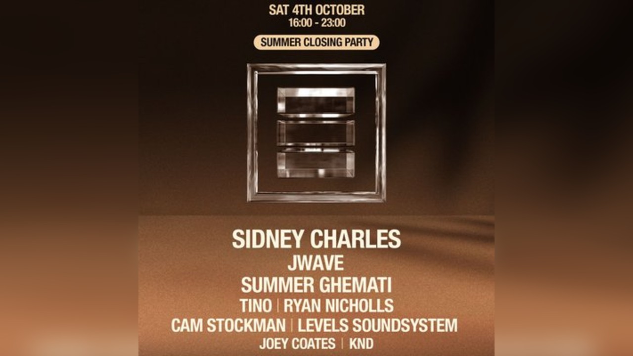 Levels Pres Sidney Charles - Summer closing party