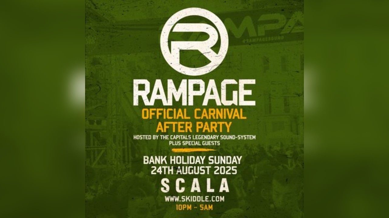 Rampage Sound Bank Holiday Rave 2025