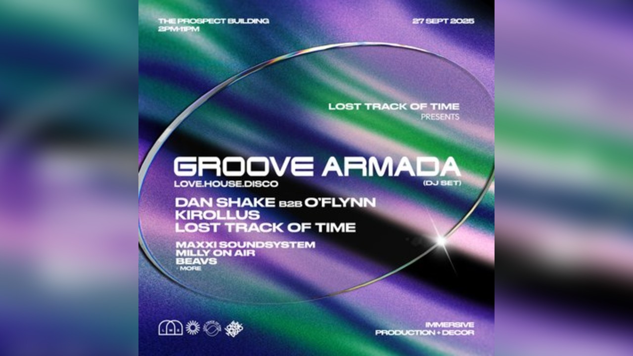 Lost Track Of Time presents Groove Armada