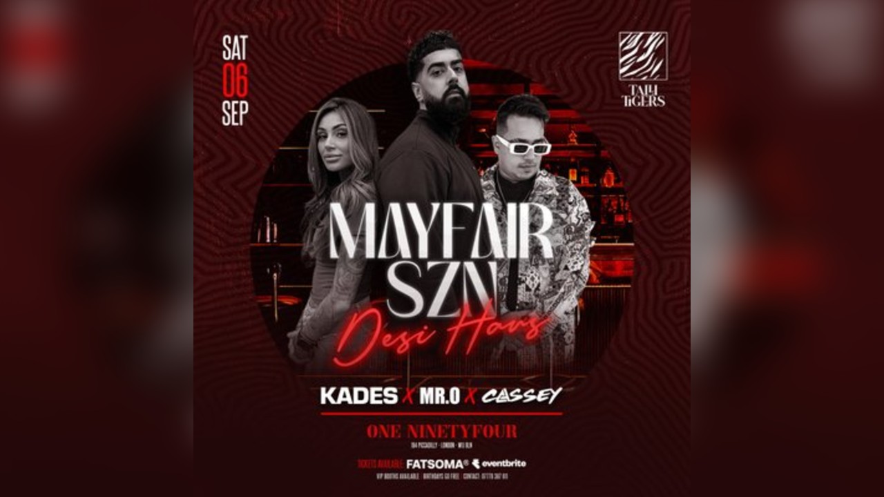 KADES x MR.O - Bollywood x Bhangra x Afro Desi x Indo House