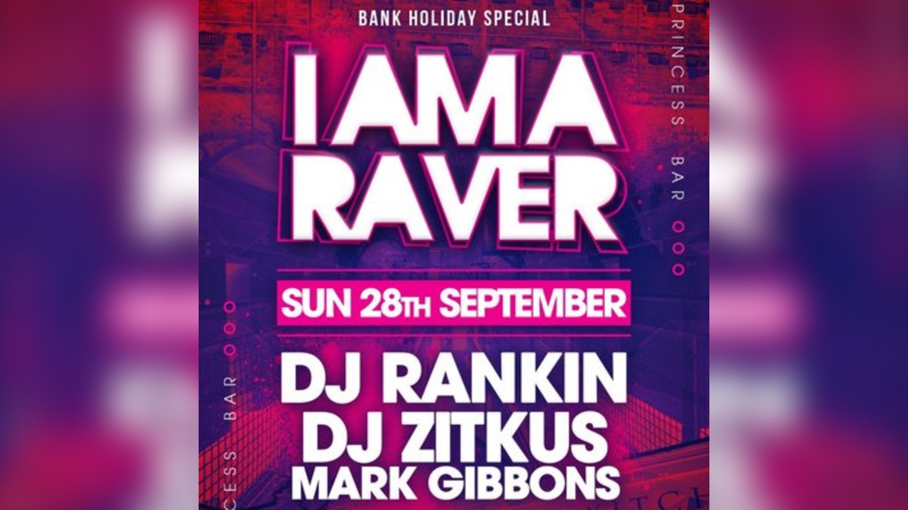 Medusa Presents: I AM A RAVER WITH DJ RANKIN & DJ ZITKUS