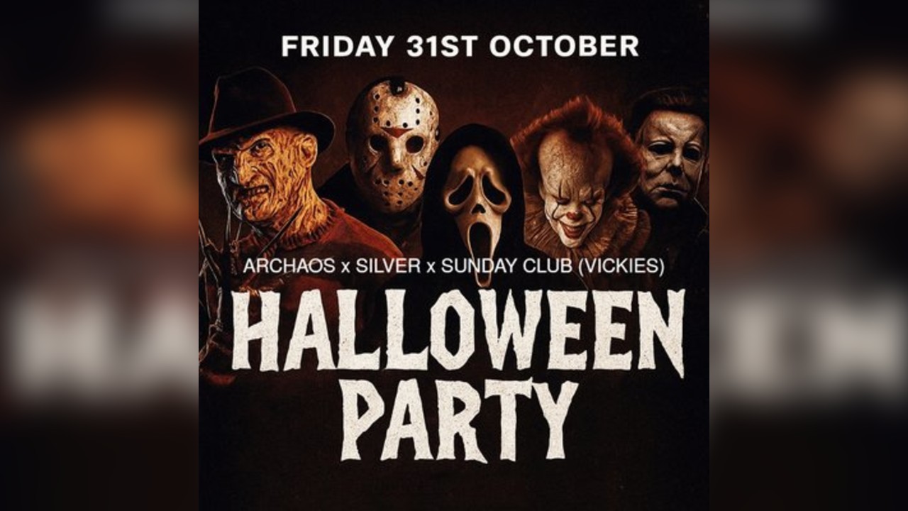 Archaos x Silver x Sunday Club Halloween Party