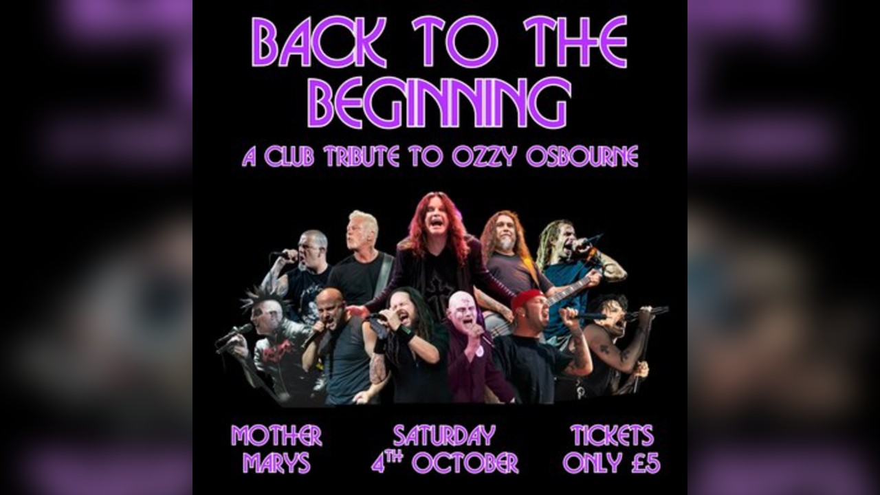 BACK TO THE BEGINNING - Club Night