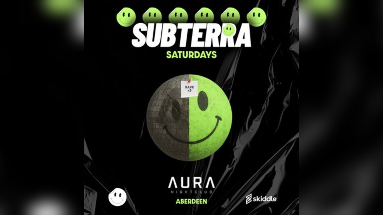 Subterra Saturdays: Levi Heron (Sat 20 Sep) Aberdeen