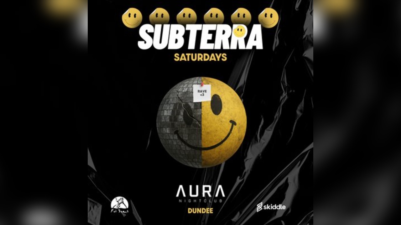 Subterra Saturdays: Levi Heron (Sat 20 September) - Dundee