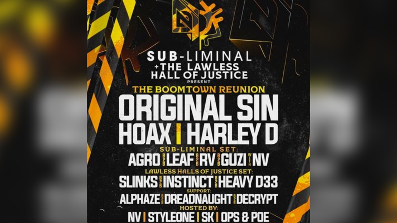 Sub-Liminal x The Lawless Hall of Justice: Original Sin, Hoax