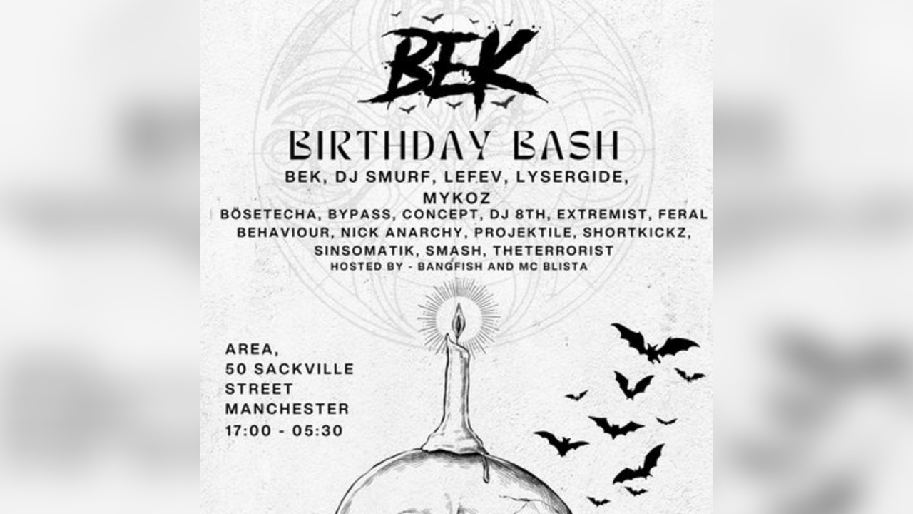 Bek's Birthday Bash