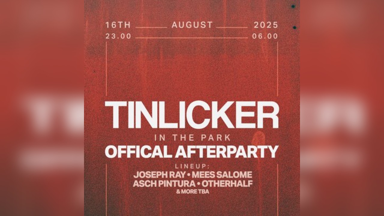 Tinlicker in the Park Afterparty