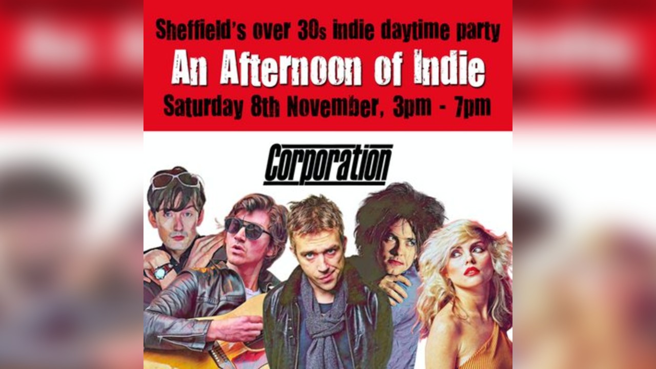 An Afternoon of Indie: SHEFFIELD - Over 30s Indie Party