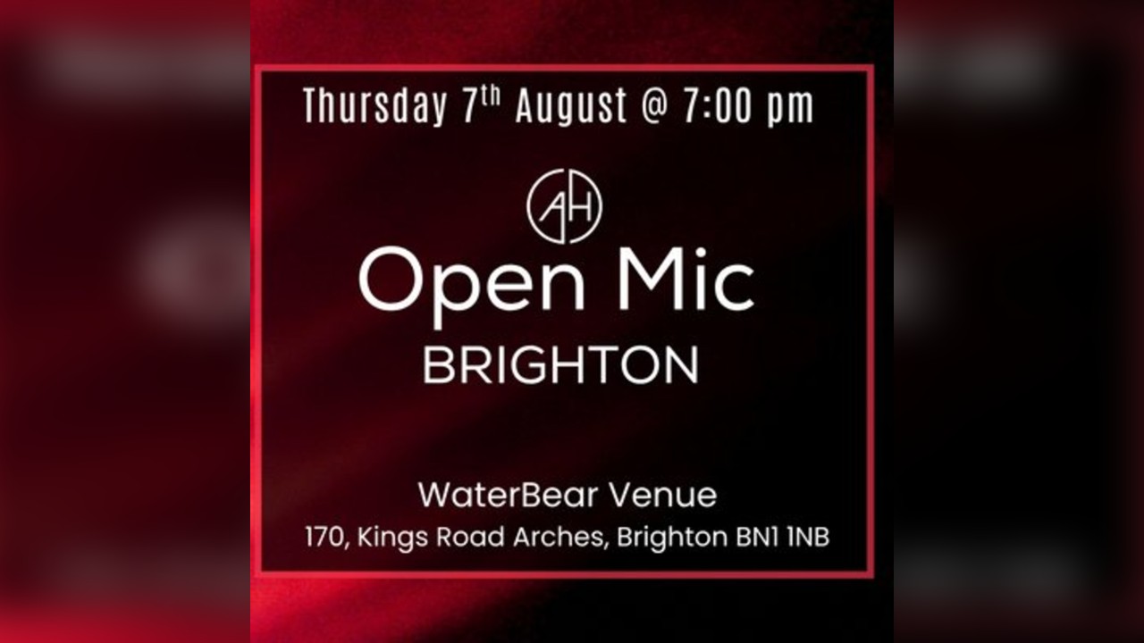 Open Mic and Newtorking Event in Brigthon